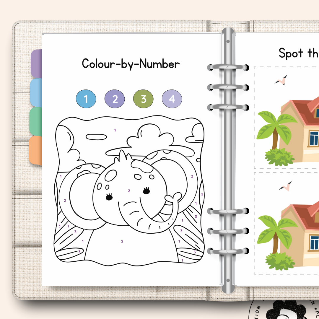 PLR Kids Printable Worksheets – Canva Template (Commercial Use)