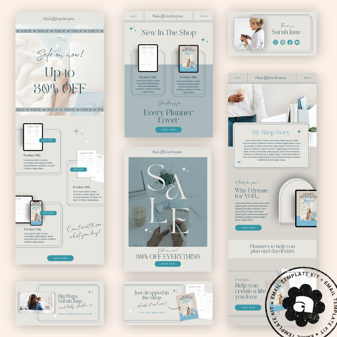 Email Branding Template Kit - The Perth Collection