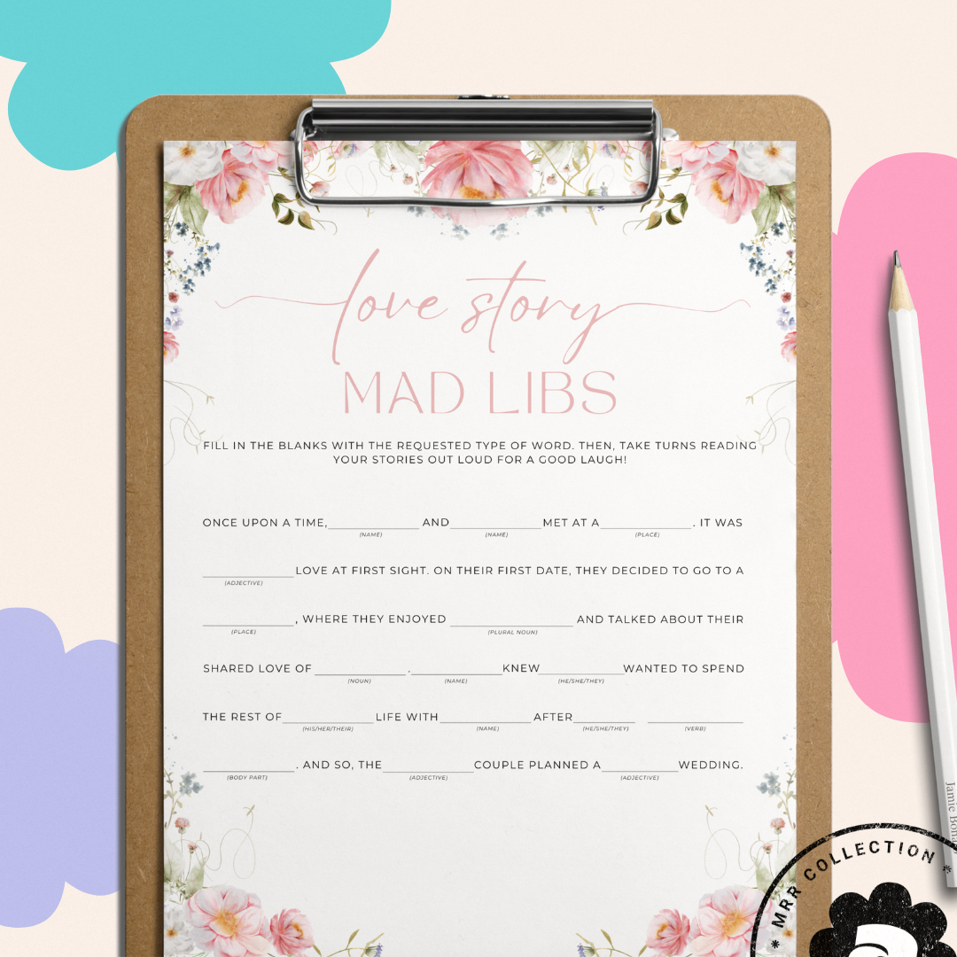 MRR - Elegant Bridal Shower Canva Template Bundle