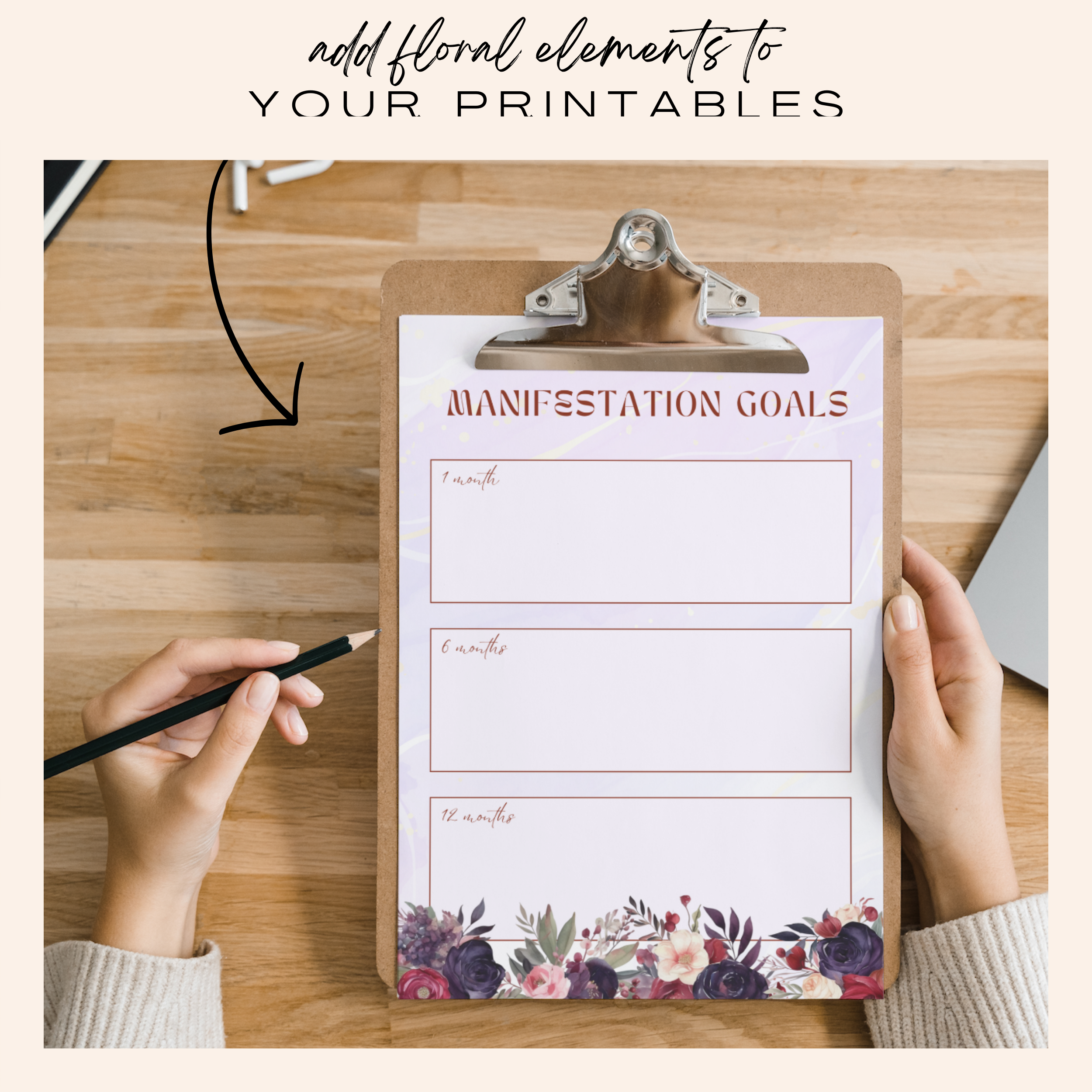 Moody Hues Peony Clipart Bundle (Commercial Use)