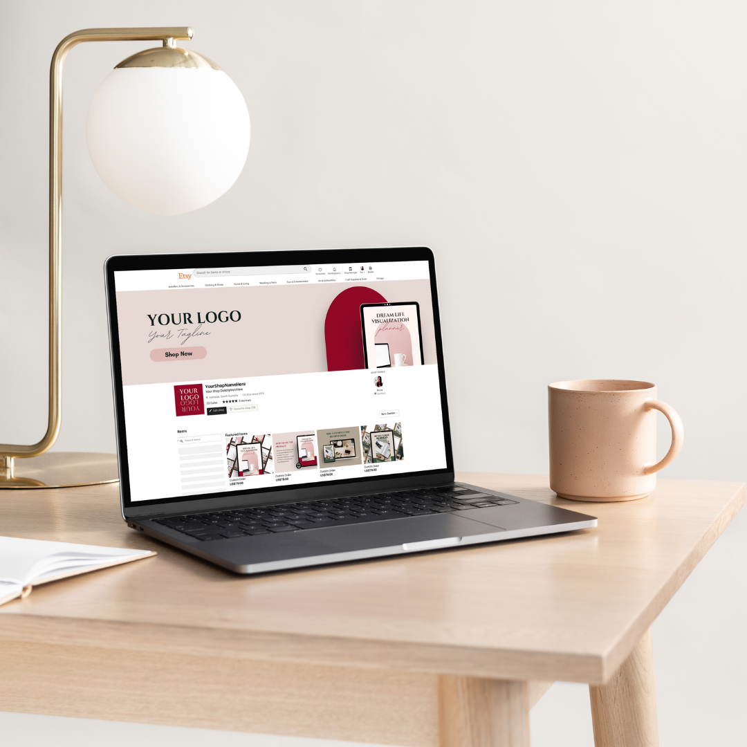 Etsy Shop Branding Kit - Adelaide Collection