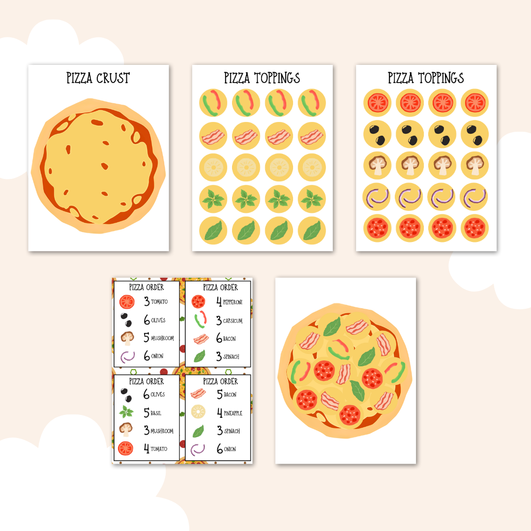 Pizza Maker Kids Activity – Canva Template (PLR)