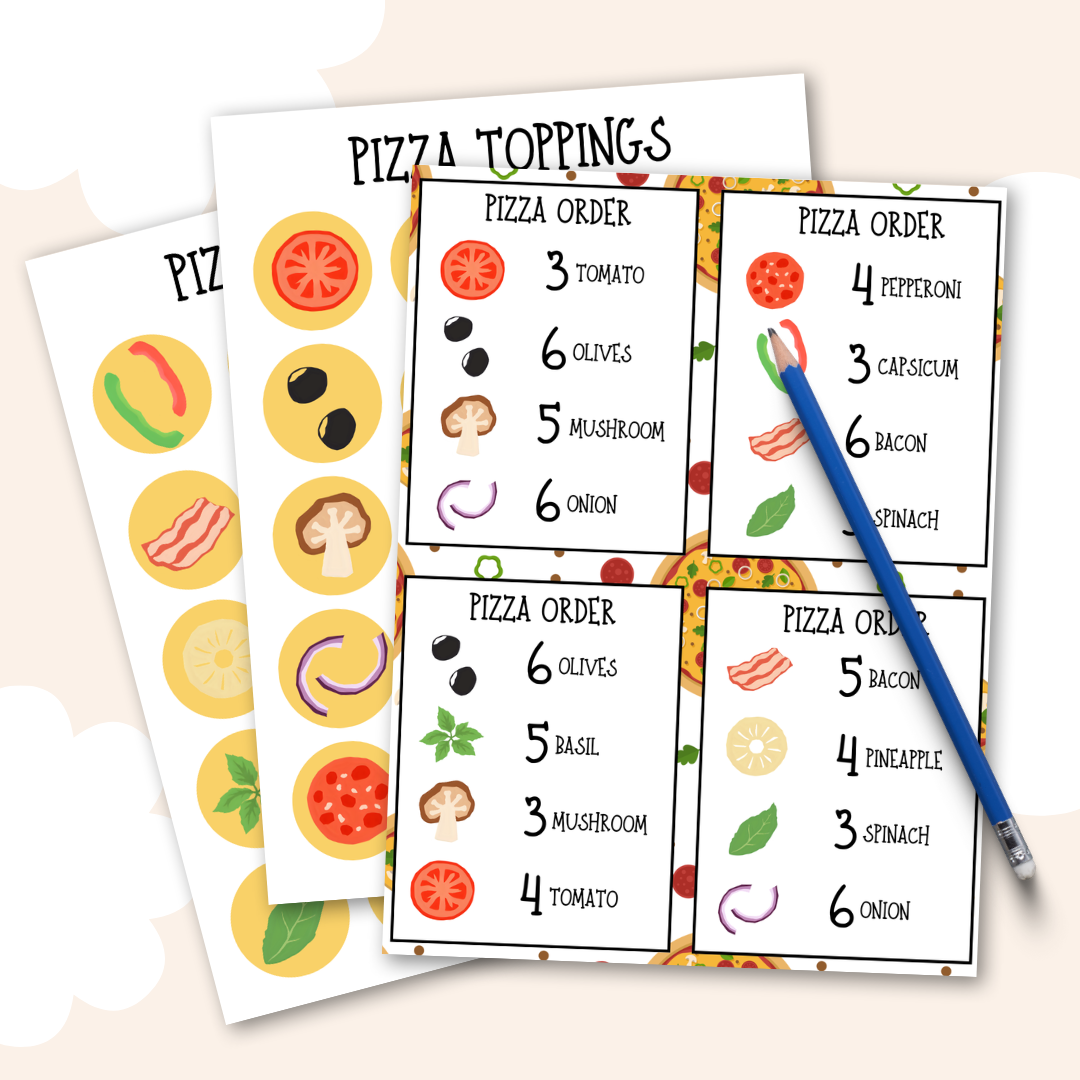 Pizza Maker Kids Activity – Canva Template (PLR)