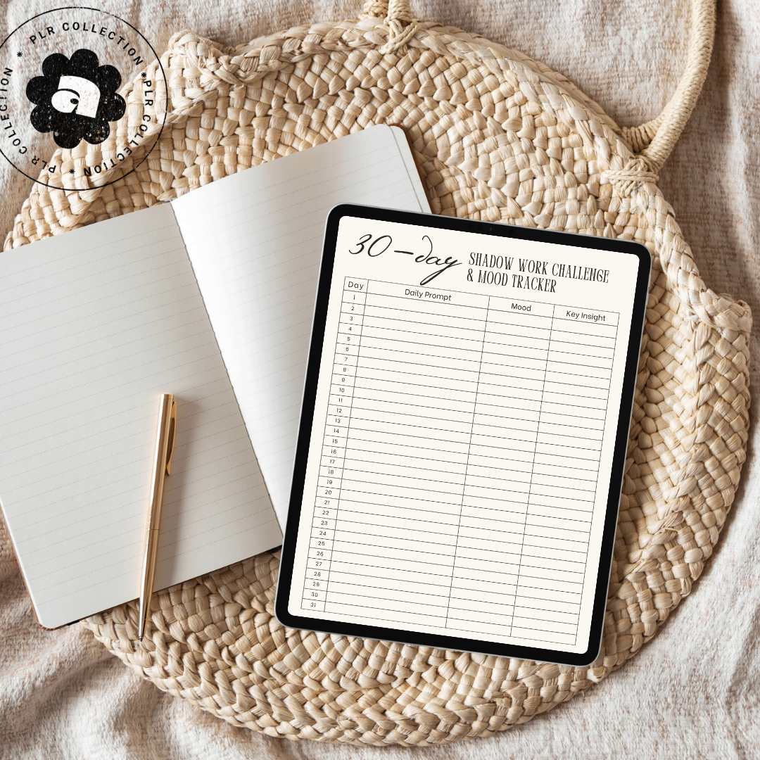 Shadow Work Journal – Canva Template (PLR)