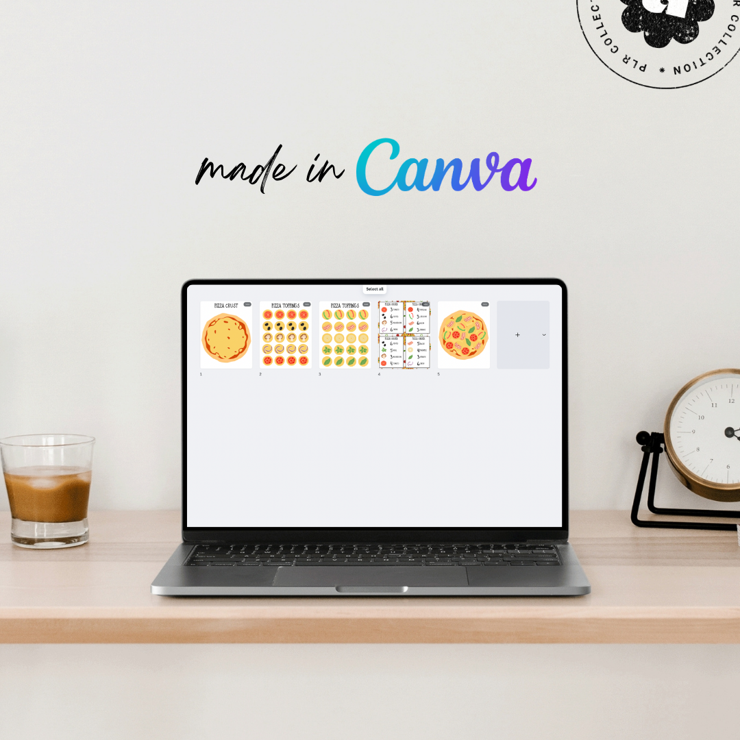 Pizza Maker Kids Activity – Canva Template (PLR)