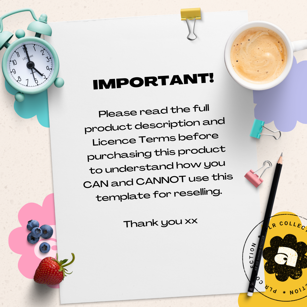 Burger Builder Kids Activity – Canva Template (PLR)