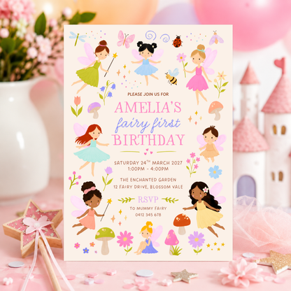 Enchanted Fairies &amp; Friends Clipart Collection (Commercial Use)