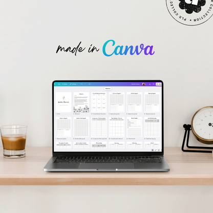 Garden Planner – Canva Template (PLR)