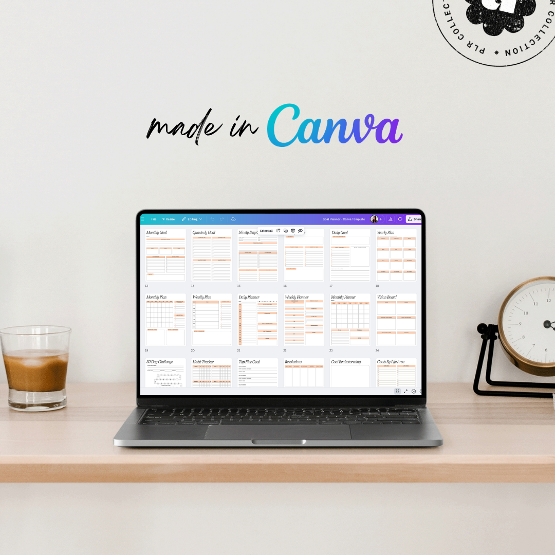 Shadow Work Journal – Canva Template (PLR)