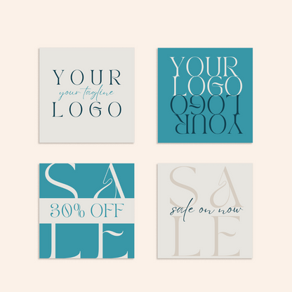 Etsy Shop Branding Kit - Perth Collection
