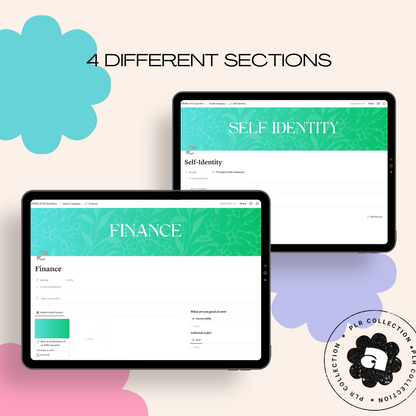 PLR - Goal Planner Notion Template (Commercial Use)