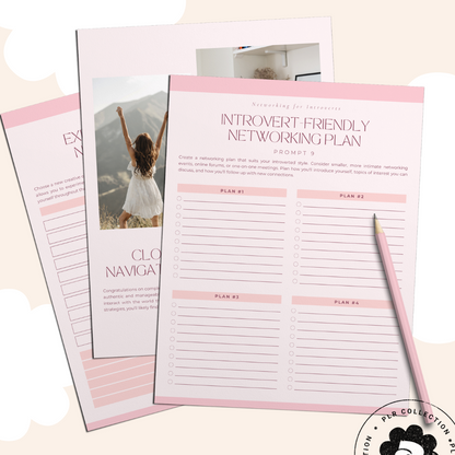 PLR - Introvert Journal Canva Template (Commercial Use)