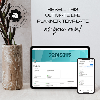 PLR - Freelancer Hub Notion Template (Commercial Use)