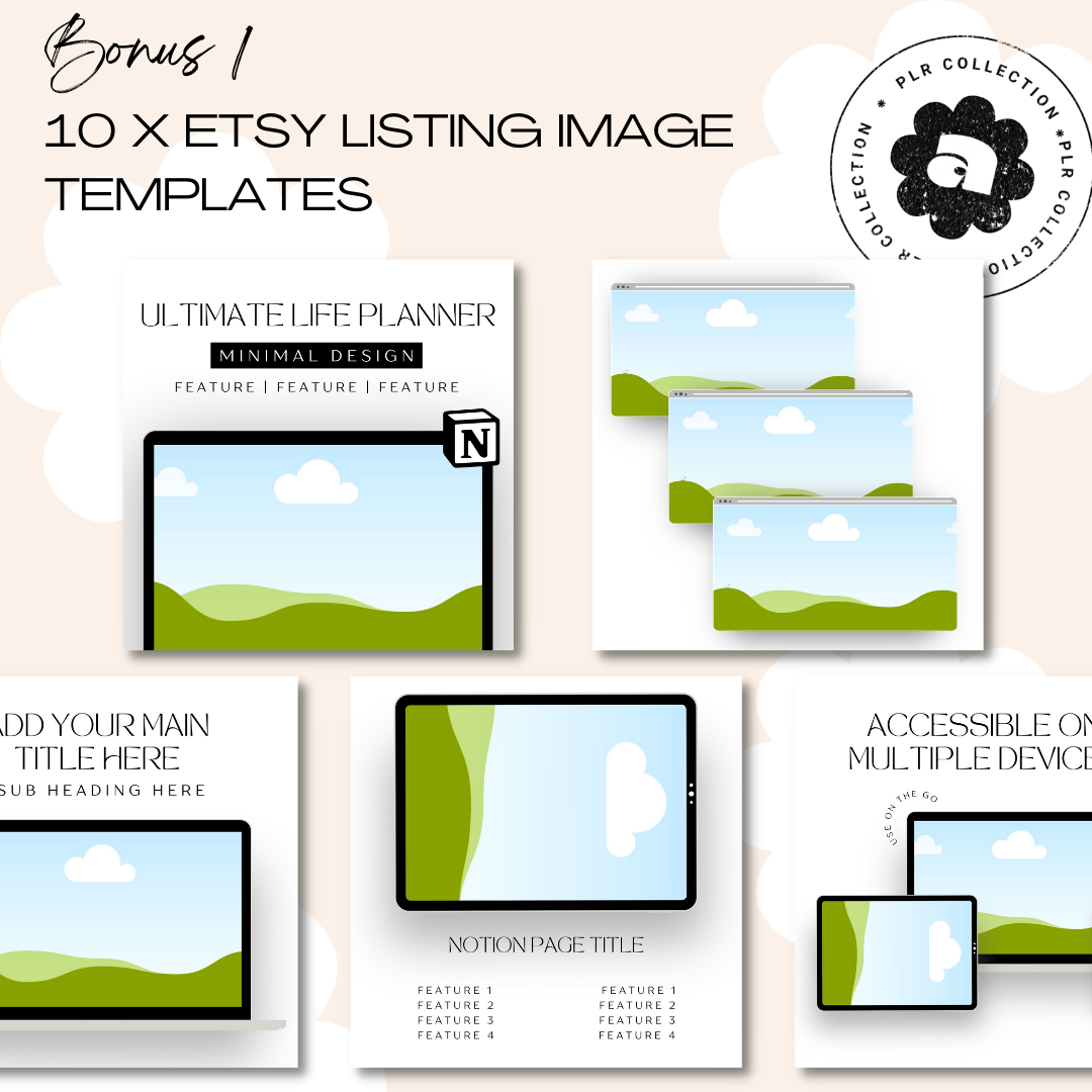 PLR - Freelancer Hub Notion Template (Commercial Use)