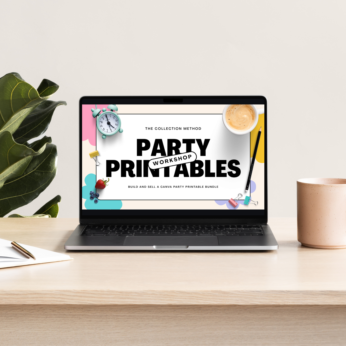 The Collection Method: Party Printables Workshop