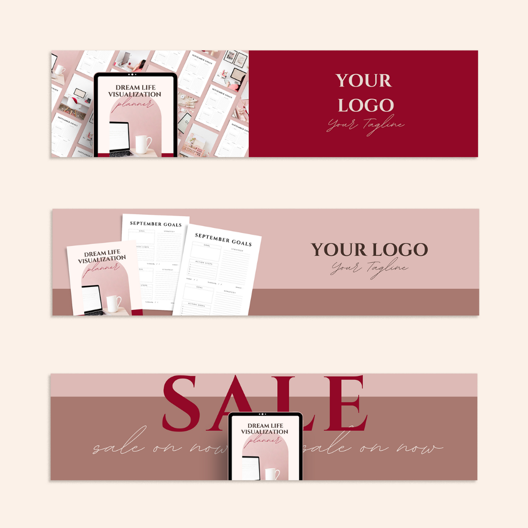 Etsy Shop Branding Kit - Adelaide Collection